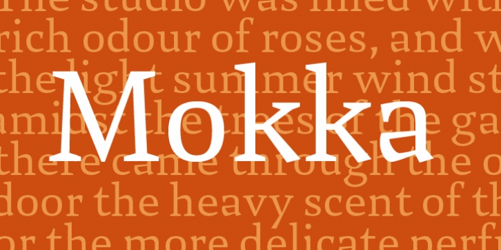 Mokka font preview