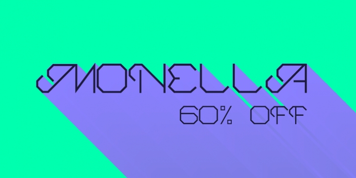 Monella font preview