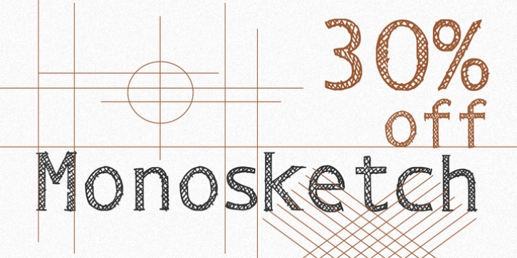 Monosketch font preview