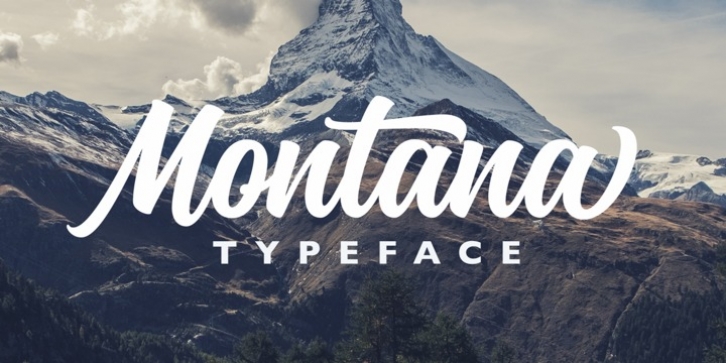 Montana Typeface font preview
