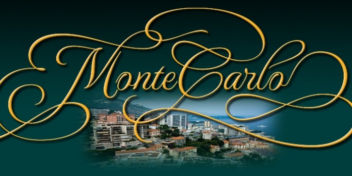 MonteCarlo font preview