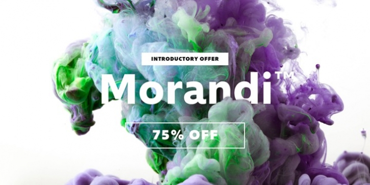 Morandi font preview