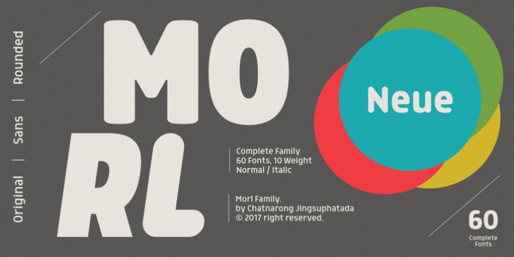 Morl font preview