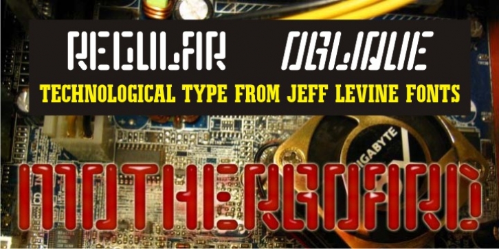 Motherboard JNL font preview