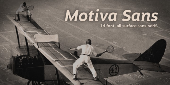 Motiva Sans font preview