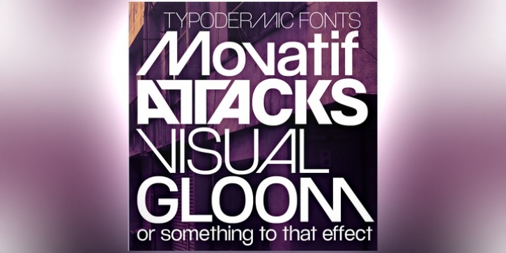 Movatif font preview