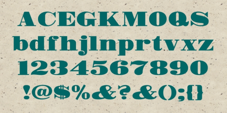 MPI Bodoni Ultra font preview