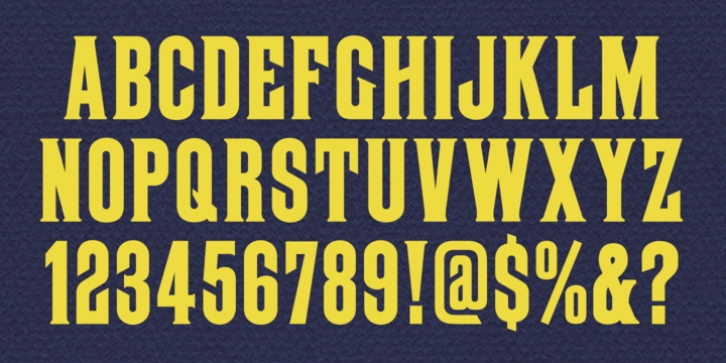 MPI No. 507 font preview