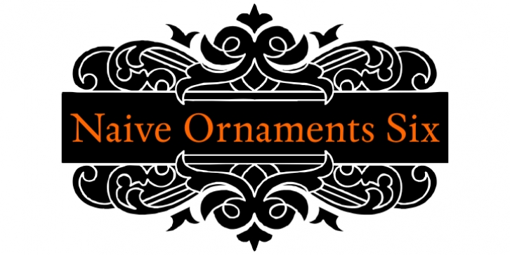 Naive Ornaments font preview