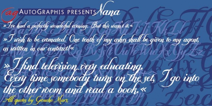 Nana font preview