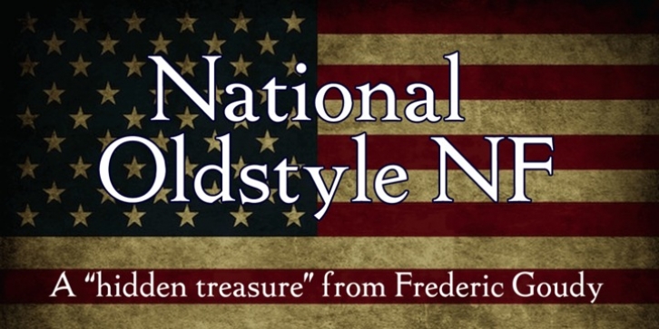 National Oldstyle NF font preview