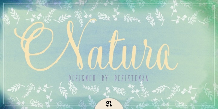 Natura font preview