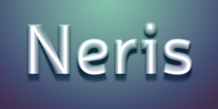 Neris font preview