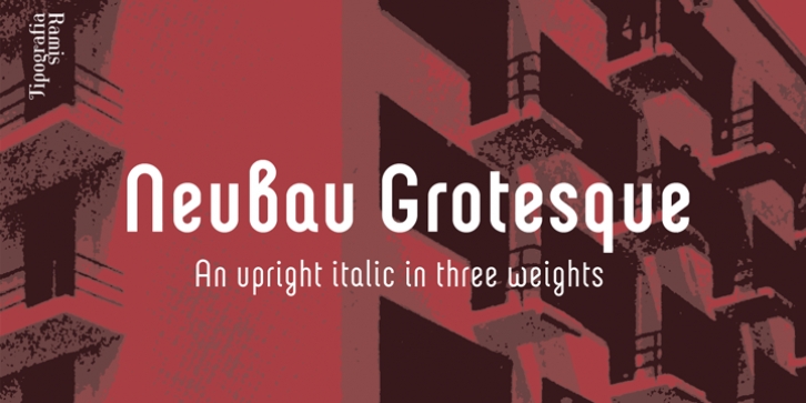 Neubau Grotesque font preview