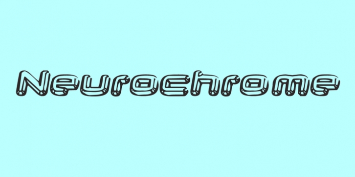 Neurochrome font preview