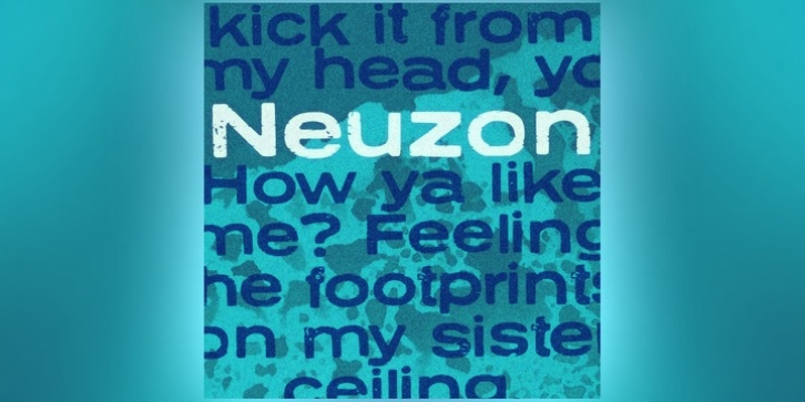 Neuzon font preview