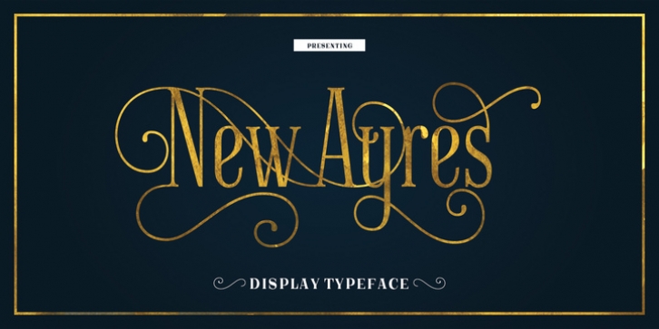 New Ayres font preview