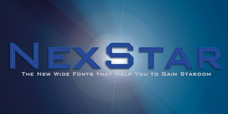 Nexstar font preview