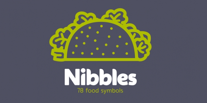 Nibbles font preview