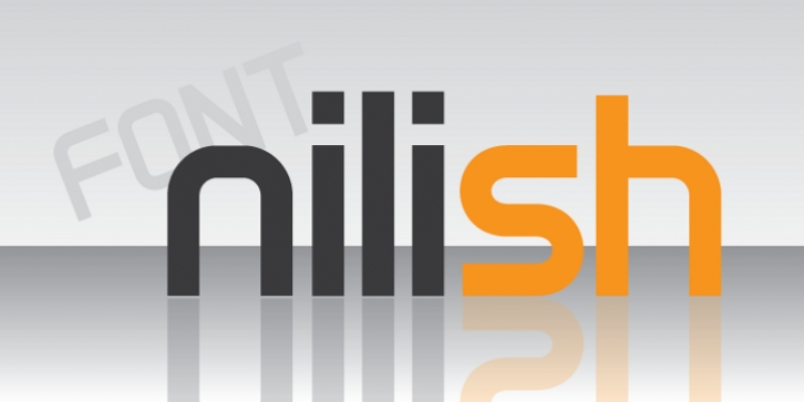 Nilish font preview