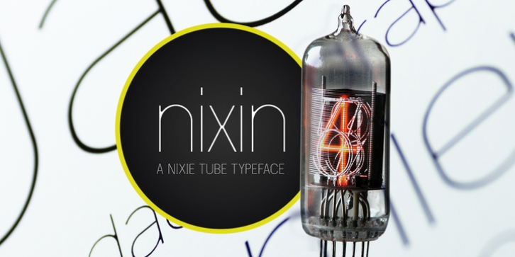 Nixin font preview