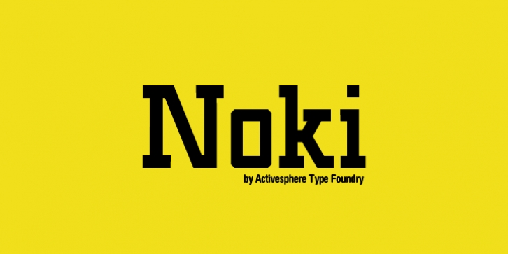 Noki font preview