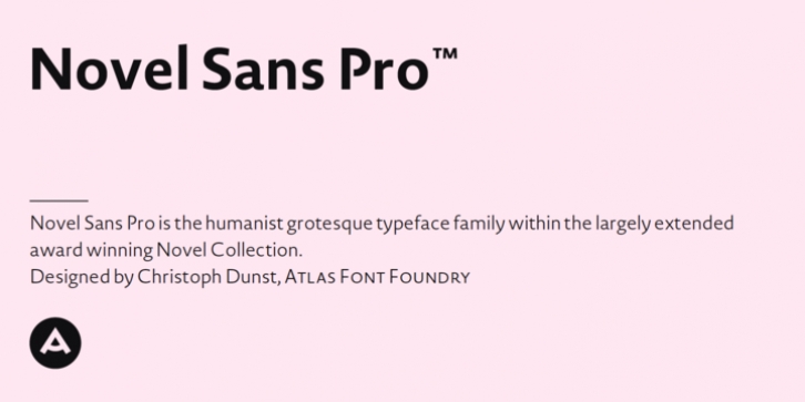 Novel Sans Pro font preview