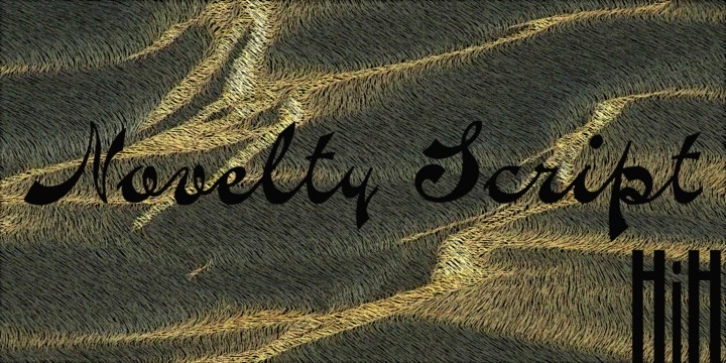 Novelty Script font preview