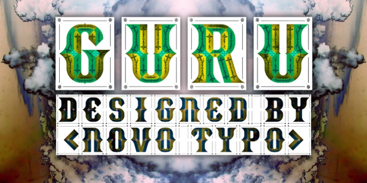 NT Guru font preview