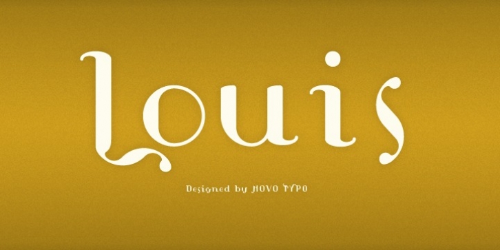 NT Louis Douze font preview