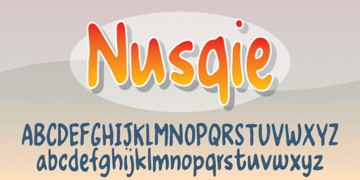 Nusqie font preview