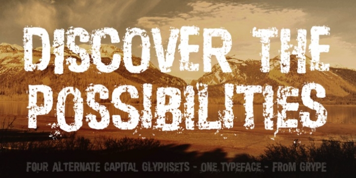 Obliterate GRP font preview