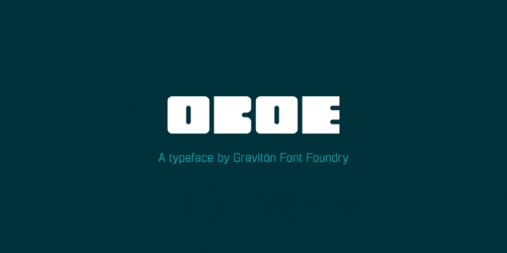 Oboe font preview