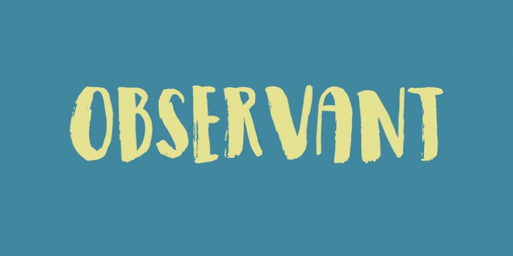 Observant font preview