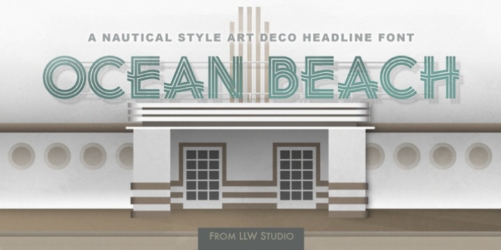 Ocean Beach font preview