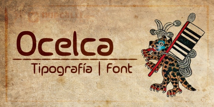 Ocelca font preview