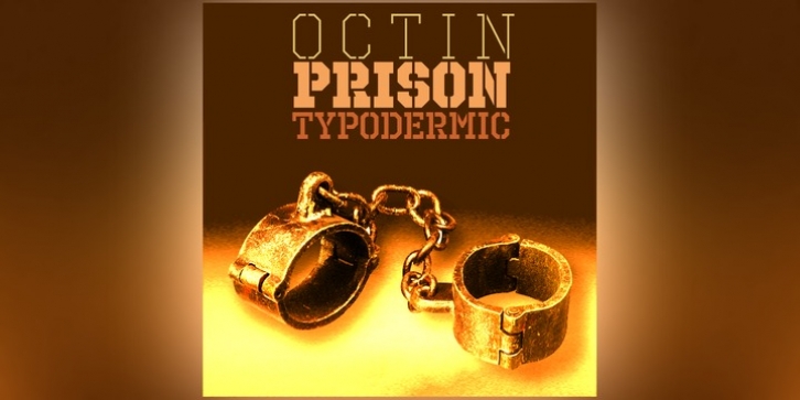 Octin Prison font preview