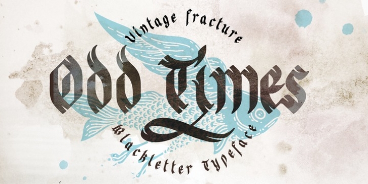 Odd Times font preview