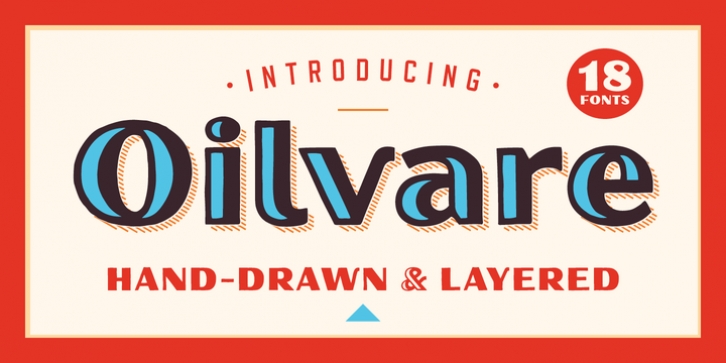 Oilvare font preview