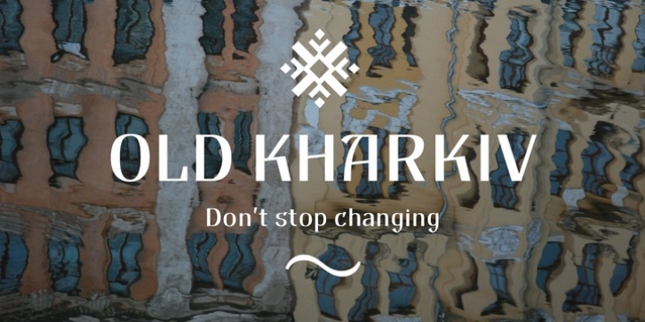 Old Kharkiv font preview