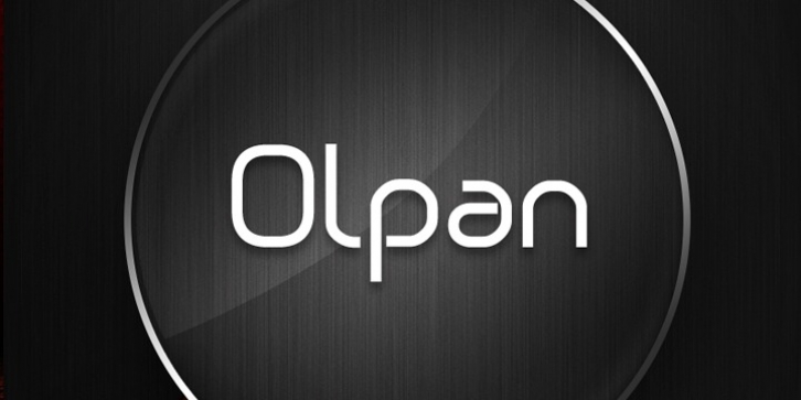 Olpan font preview