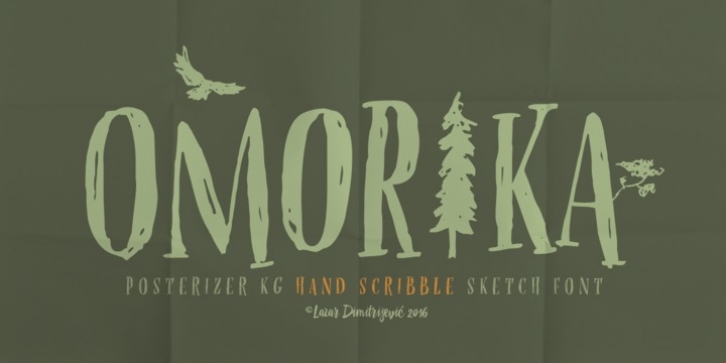 OMORIKA font preview