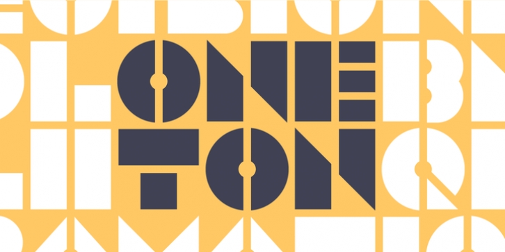 One Ton font preview