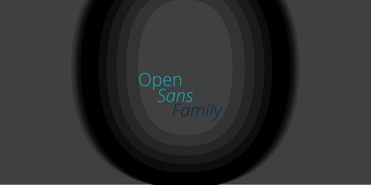 Open Sans font preview