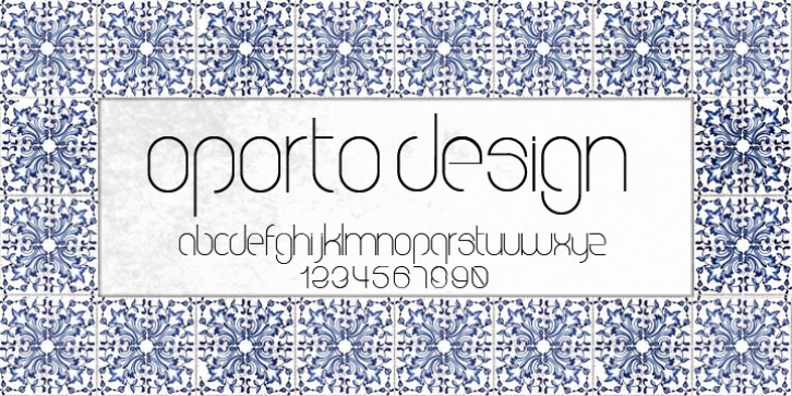 Oporto font preview