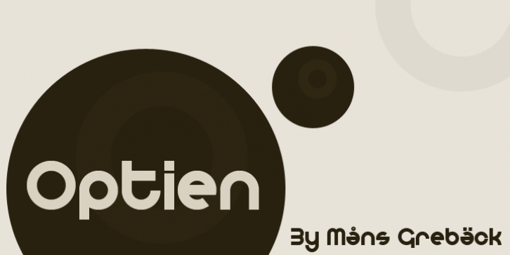 Optien font preview