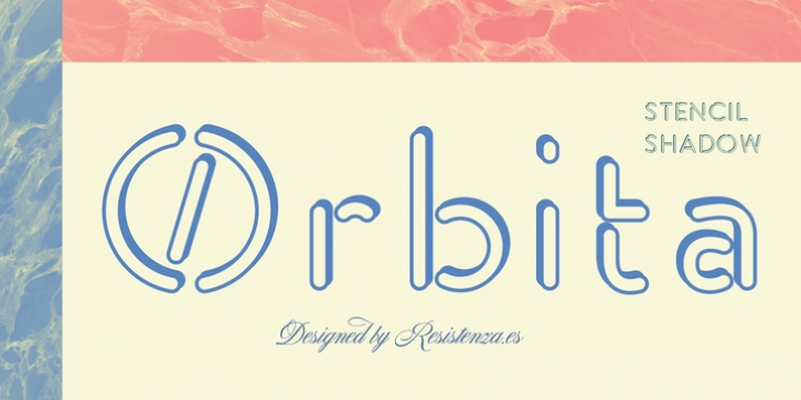 Orbita font preview