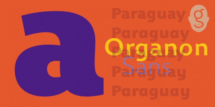 Organon Sans font preview