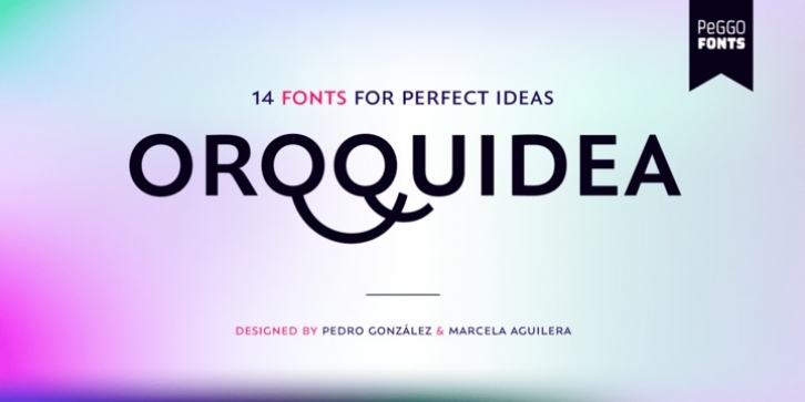 Orqquidea font preview