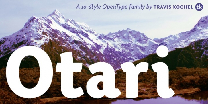 Otari font preview